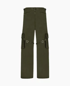 Broeken^Flâneur Flaneur Cargobroek Phone Pocket Groen