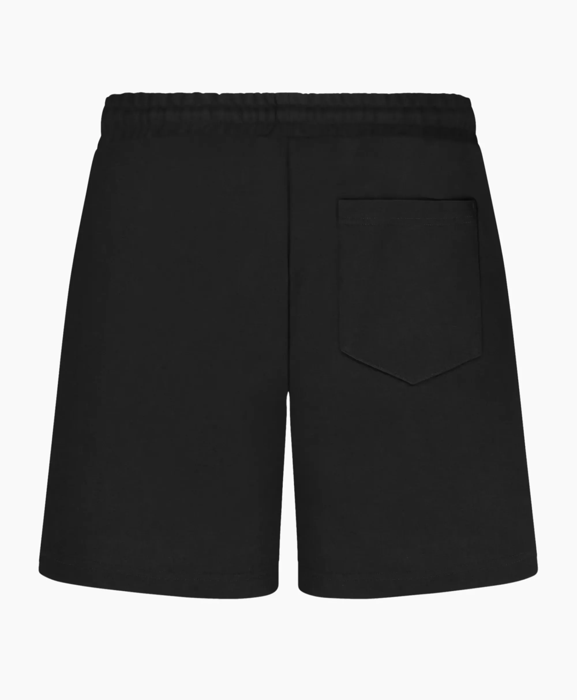 Broeken^Flâneur Flaneur Korte Broek Signature Zwart