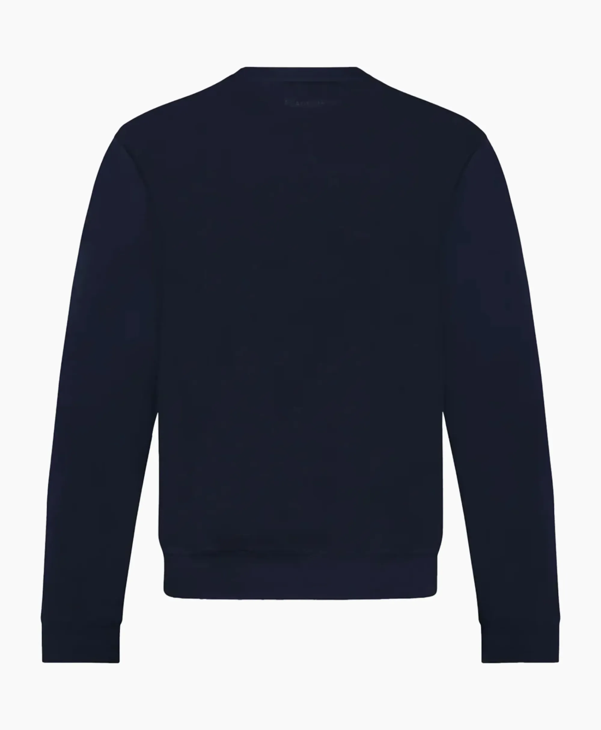 Truien^Flâneur Flaneur Sweater Signature Donker Blauw