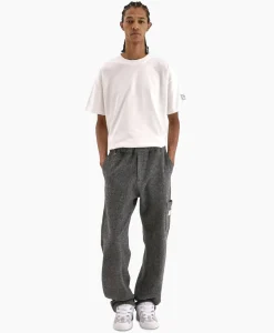 T-Shirts^Flâneur Flaneur T-Shirt Korte Mouw Atelier Sleeve Emblem Wit