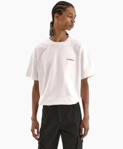 T-Shirts^Flâneur Flaneur T-Shirt Korte Mouw Essential Wit