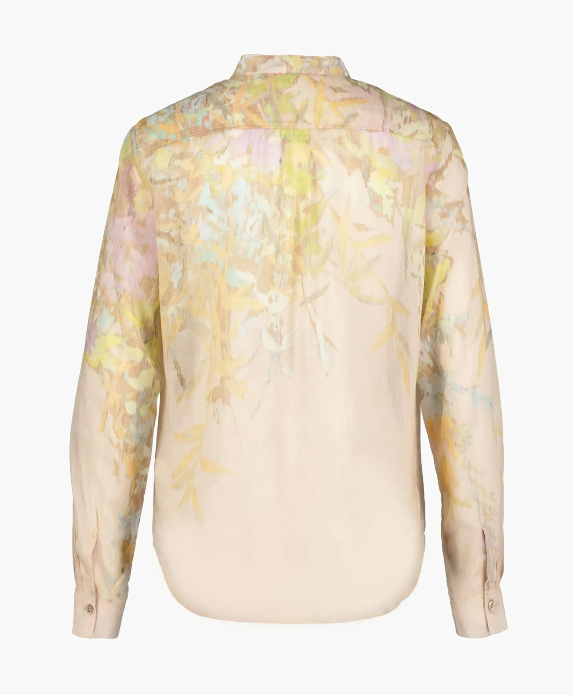 Blouses^Forte_forte Blouse Heaven Print Cotton Silk Voile Grandfather Rose