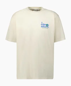 T-Shirts^Gramicci T-Shirt Korte Mouw Climb Stuff Beige