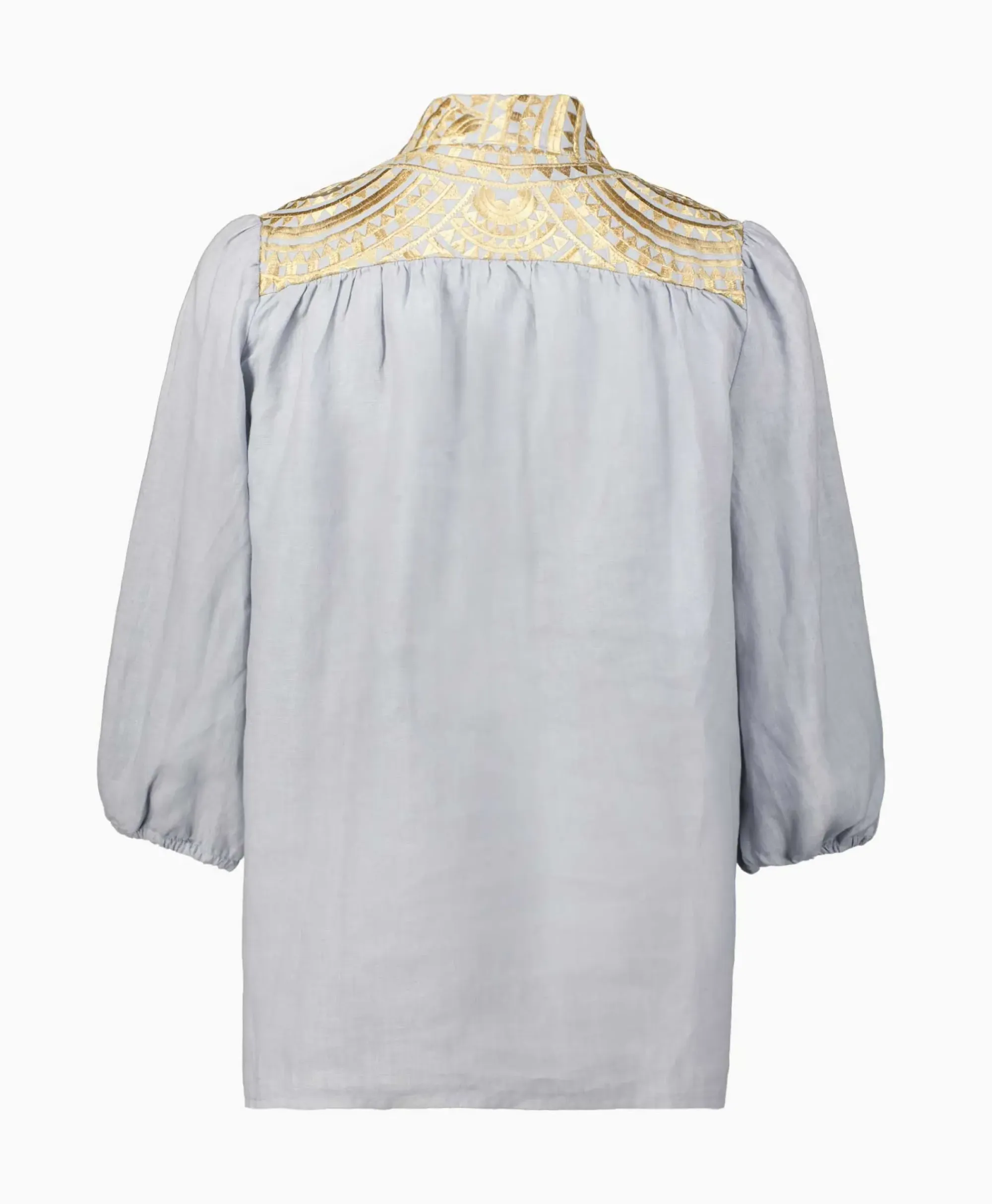 T-Shirts & Tops^Greek Archaic Kori Top New All Over 3/4 Sleeves Licht Grijs