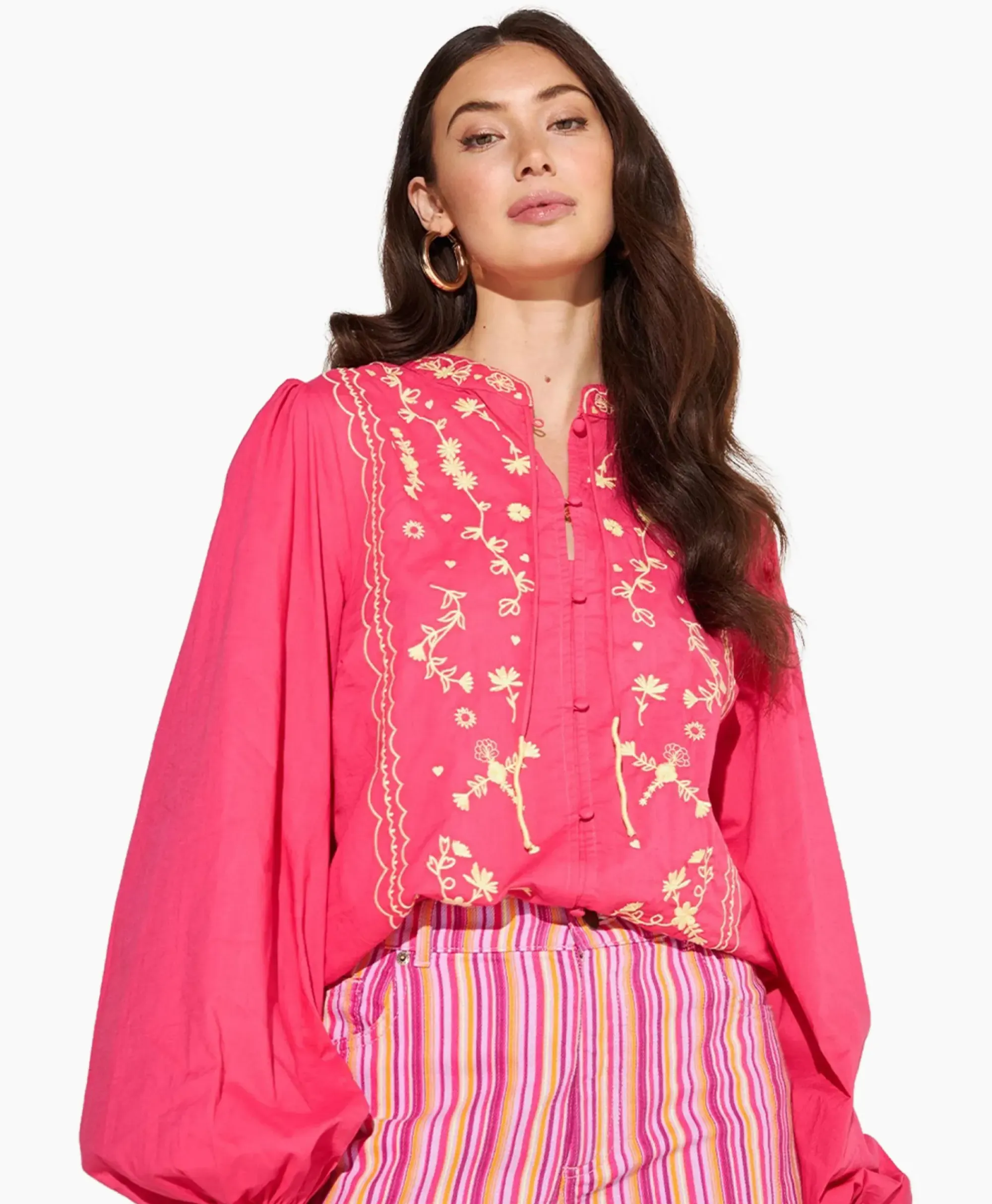 Blouses^Harper & Yve Harper & Yve Blouse Hailey-Ls Roze