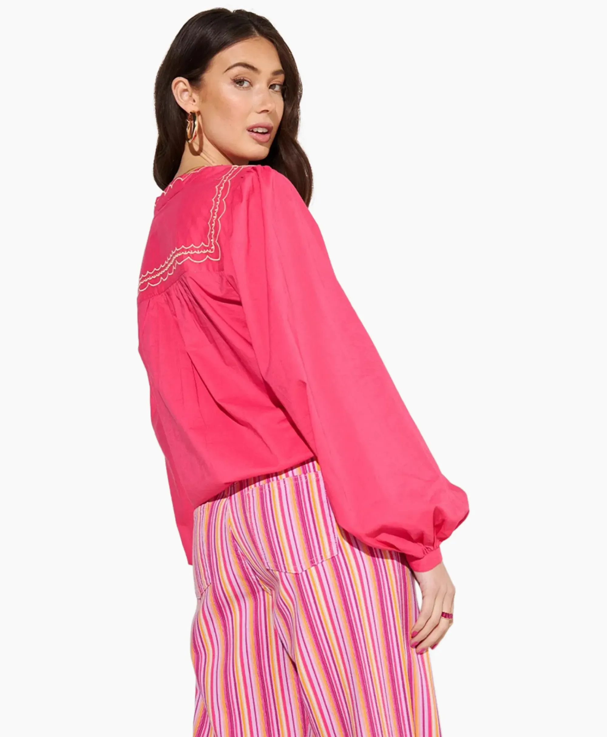 Blouses^Harper & Yve Harper & Yve Blouse Hailey-Ls Roze