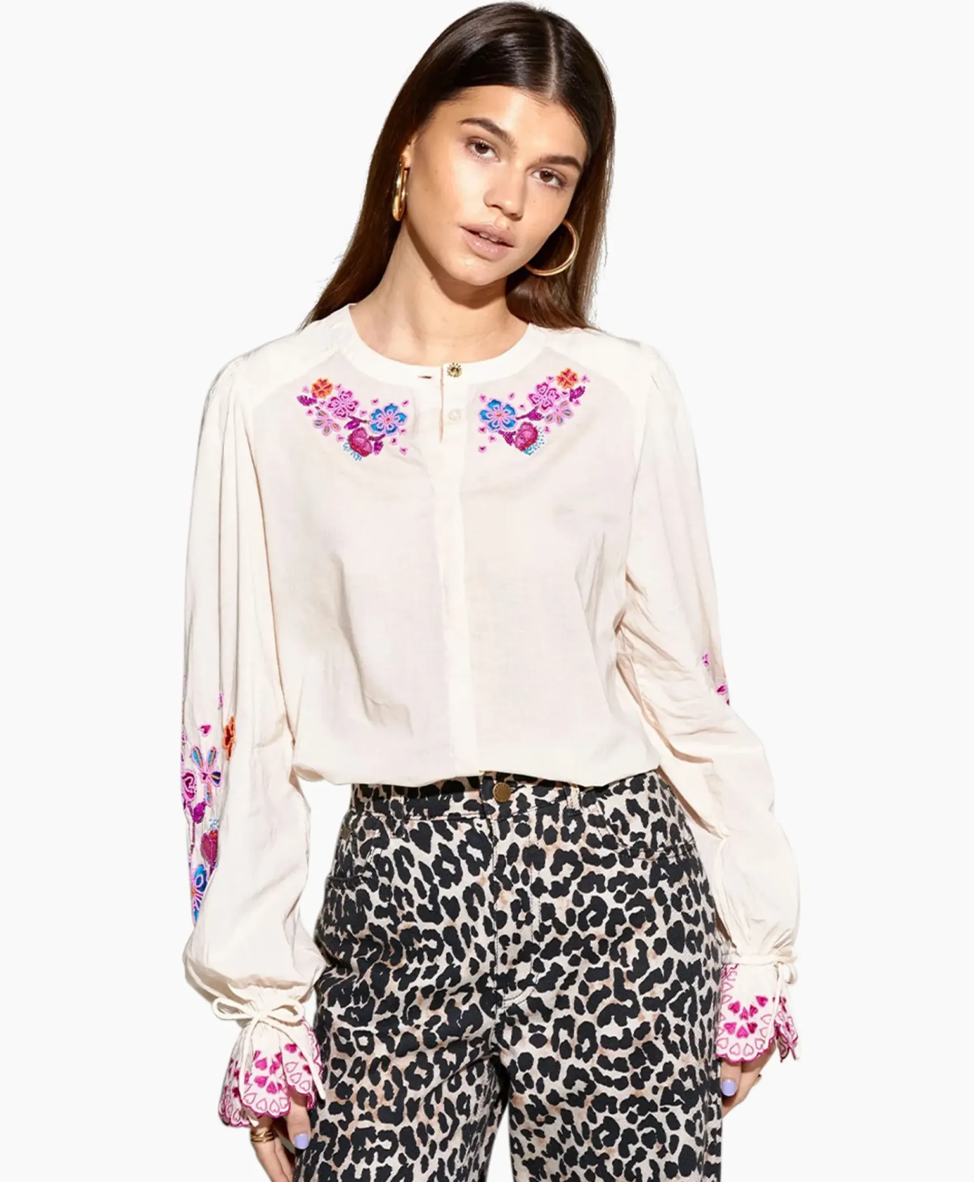 Blouses^Harper & Yve Harper & Yve Blouse Haily-Ls Off White