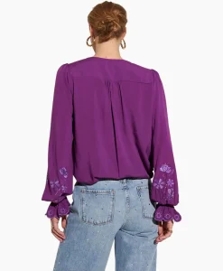 Blouses^Harper & Yve Harper & Yve Blouse Jamy-Ls Paars