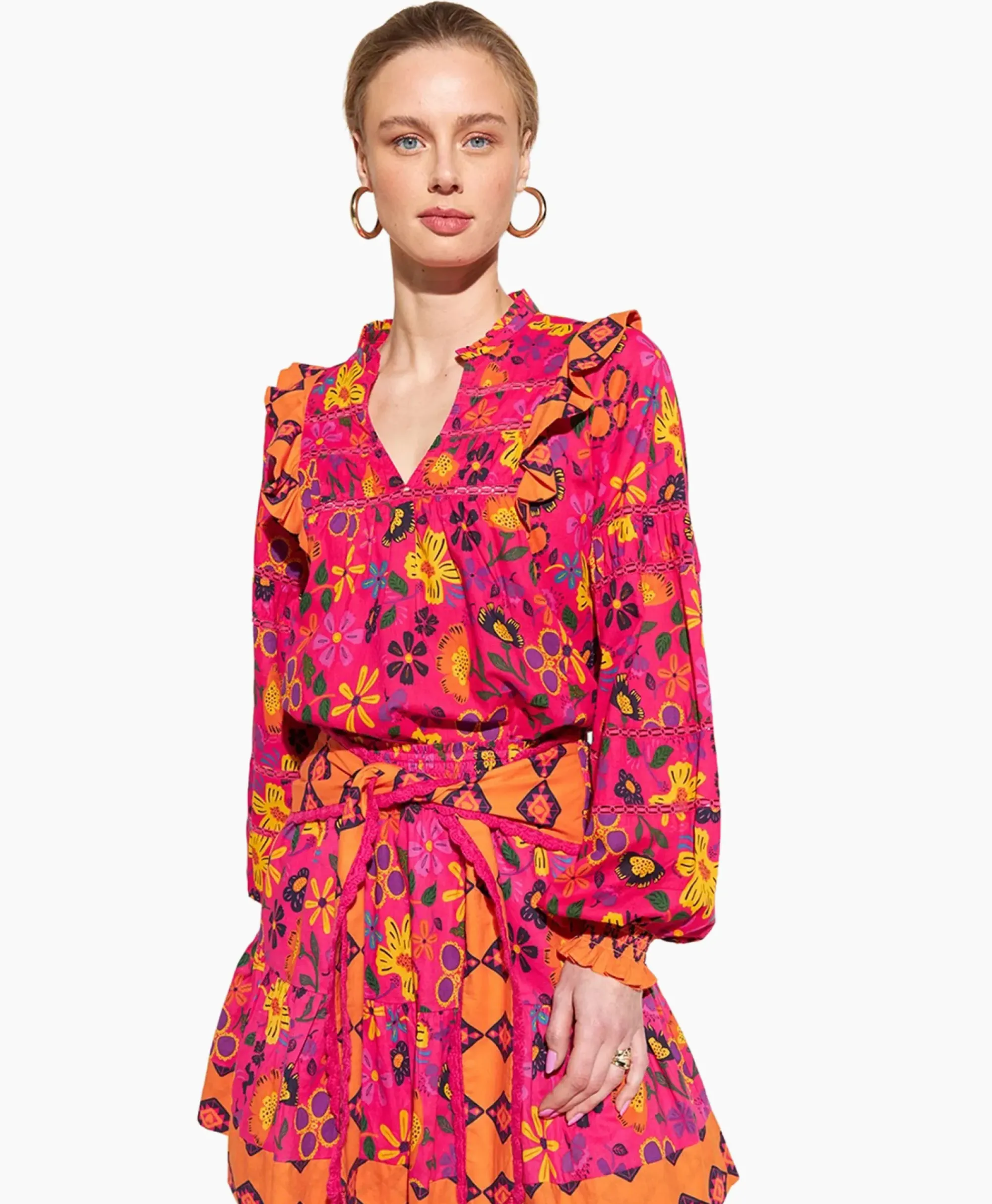 Blouses^Harper & Yve Harper & Yve Blouse Jess-Ls Roze
