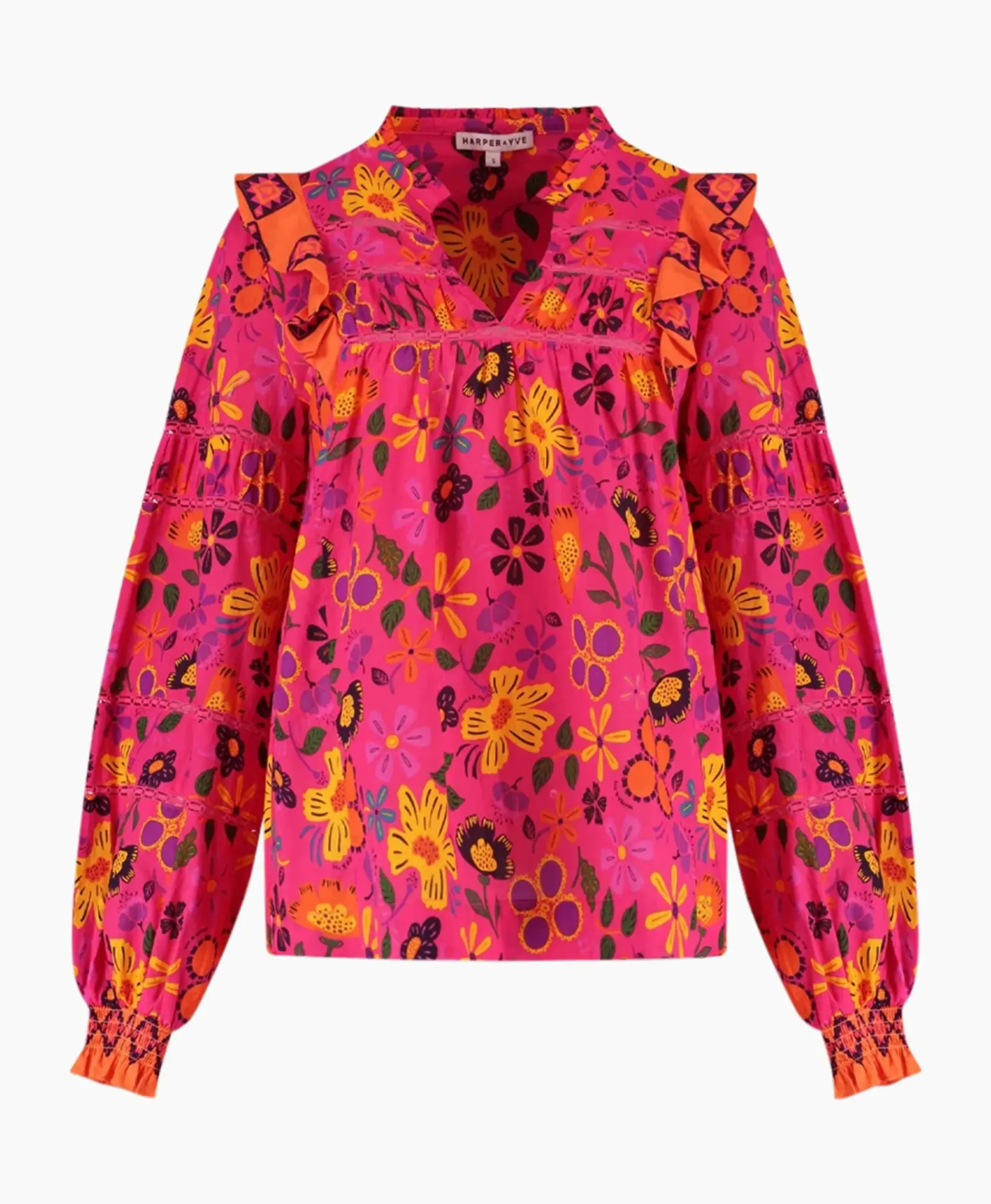 Blouses^Harper & Yve Harper & Yve Blouse Jess-Ls Roze