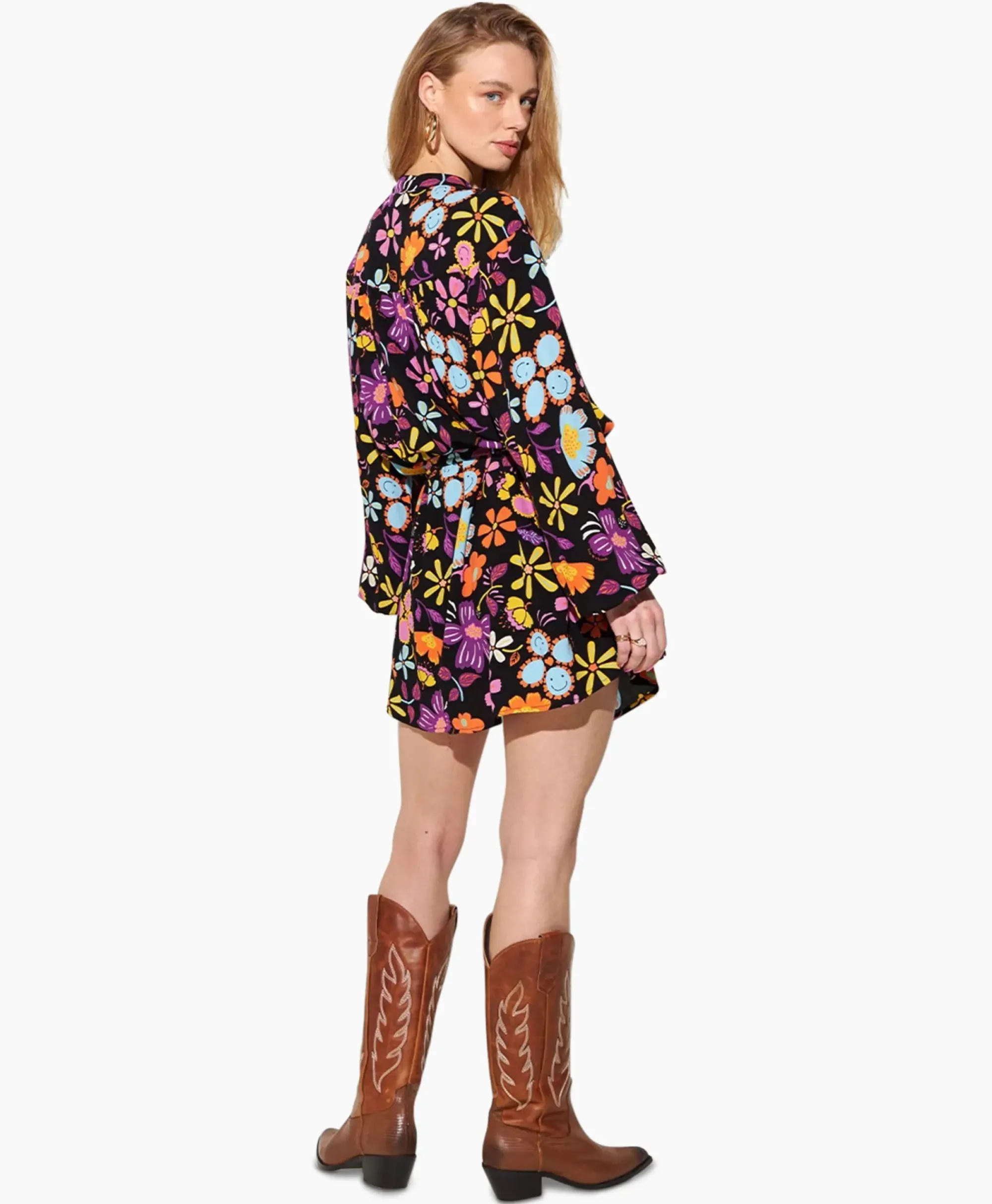 Jurken^Harper & Yve Harper & Yve Mini Jurk Liz-Dr Zwart