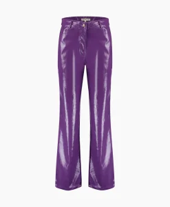 Broeken^Harper & Yve Harper & Yve Pantalon Harper-Pa Paars