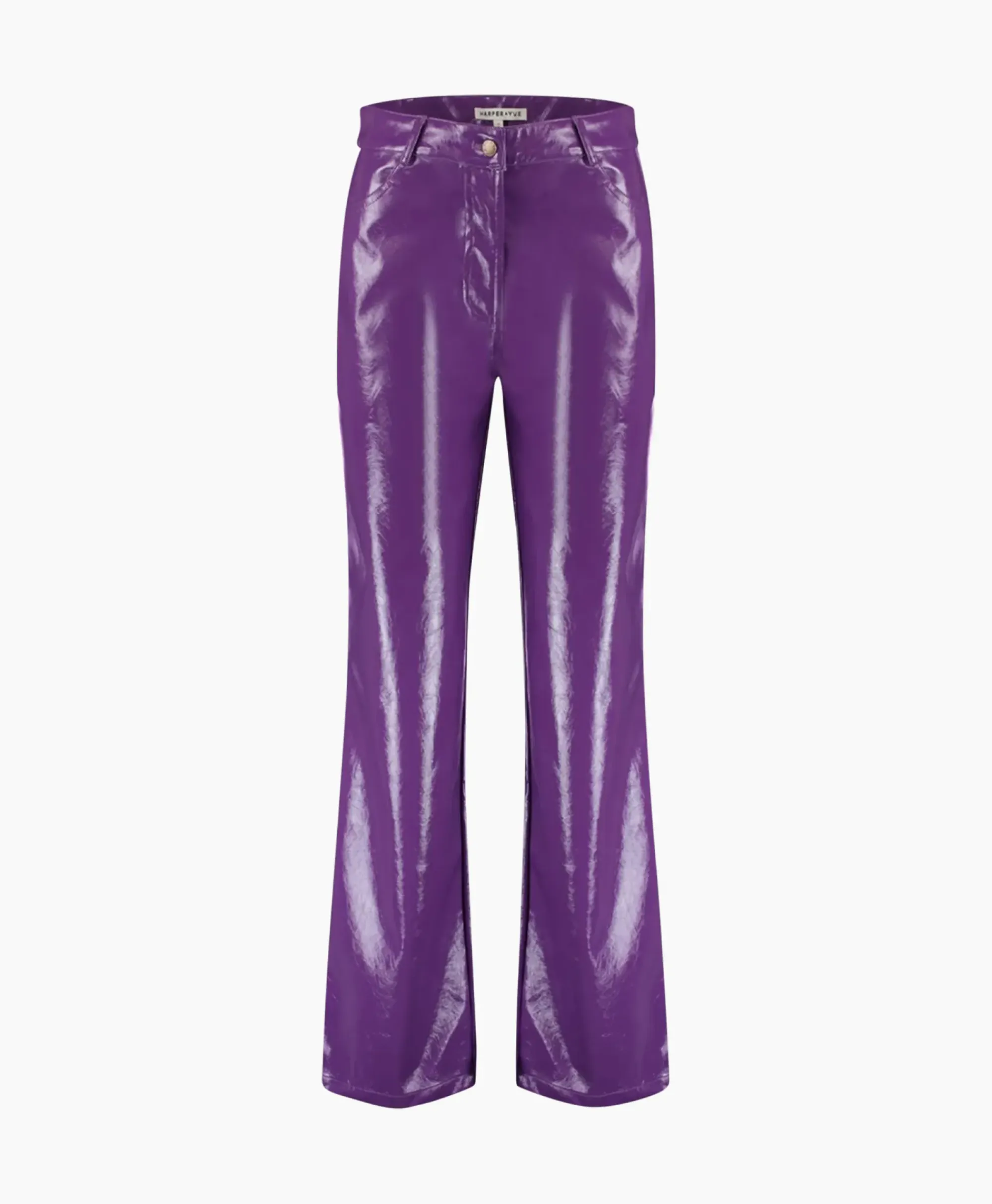 Broeken^Harper & Yve Harper & Yve Pantalon Harper-Pa Paars