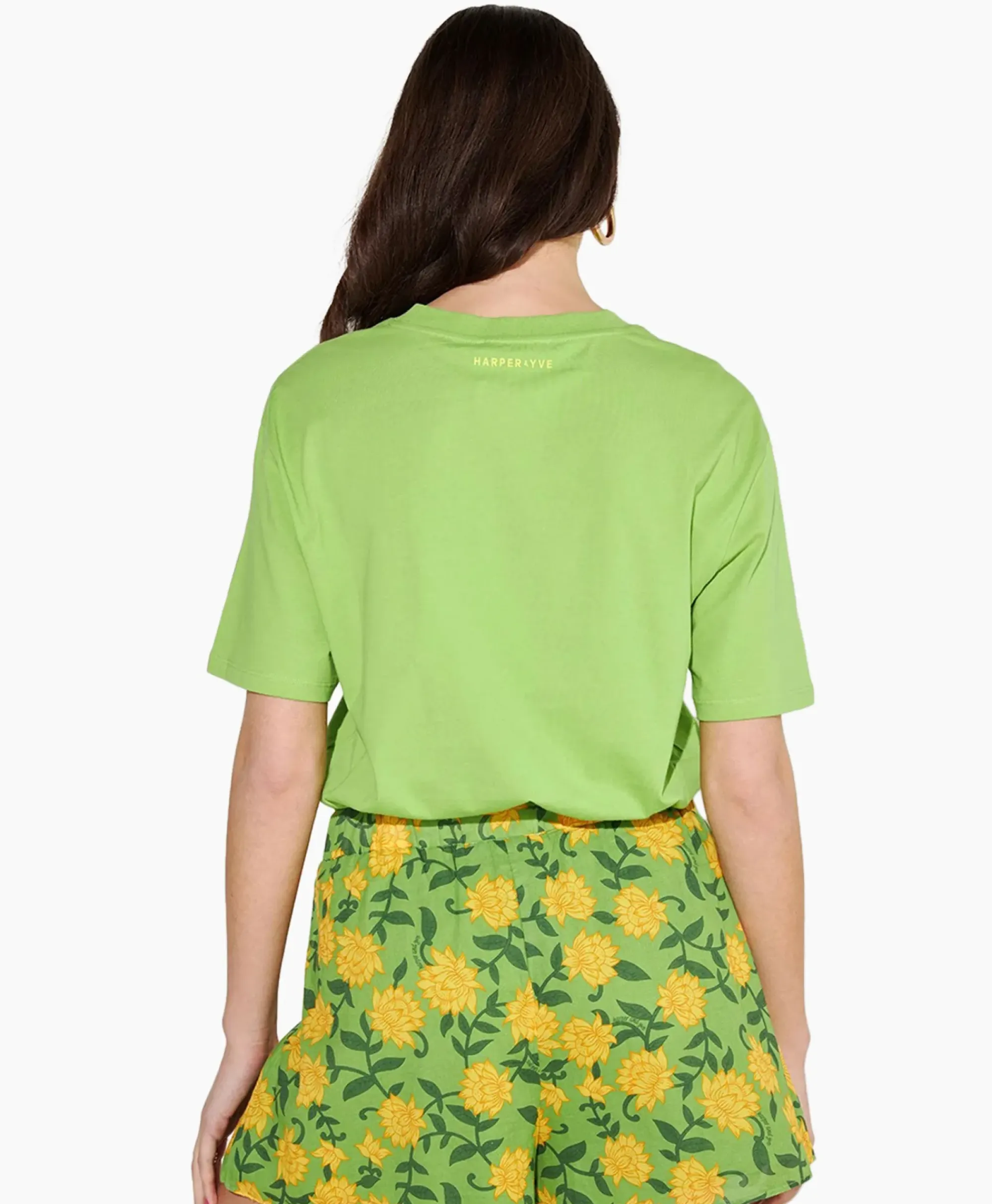 T-Shirts & Tops^Harper & Yve Harper & Yve T-Shirt Korte Mouw Followthesun-Ss Groen