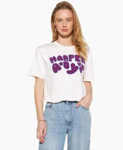 T-Shirts & Tops^Harper & Yve Harper & Yve T-Shirt Korte Mouw Logo-Ss Off White