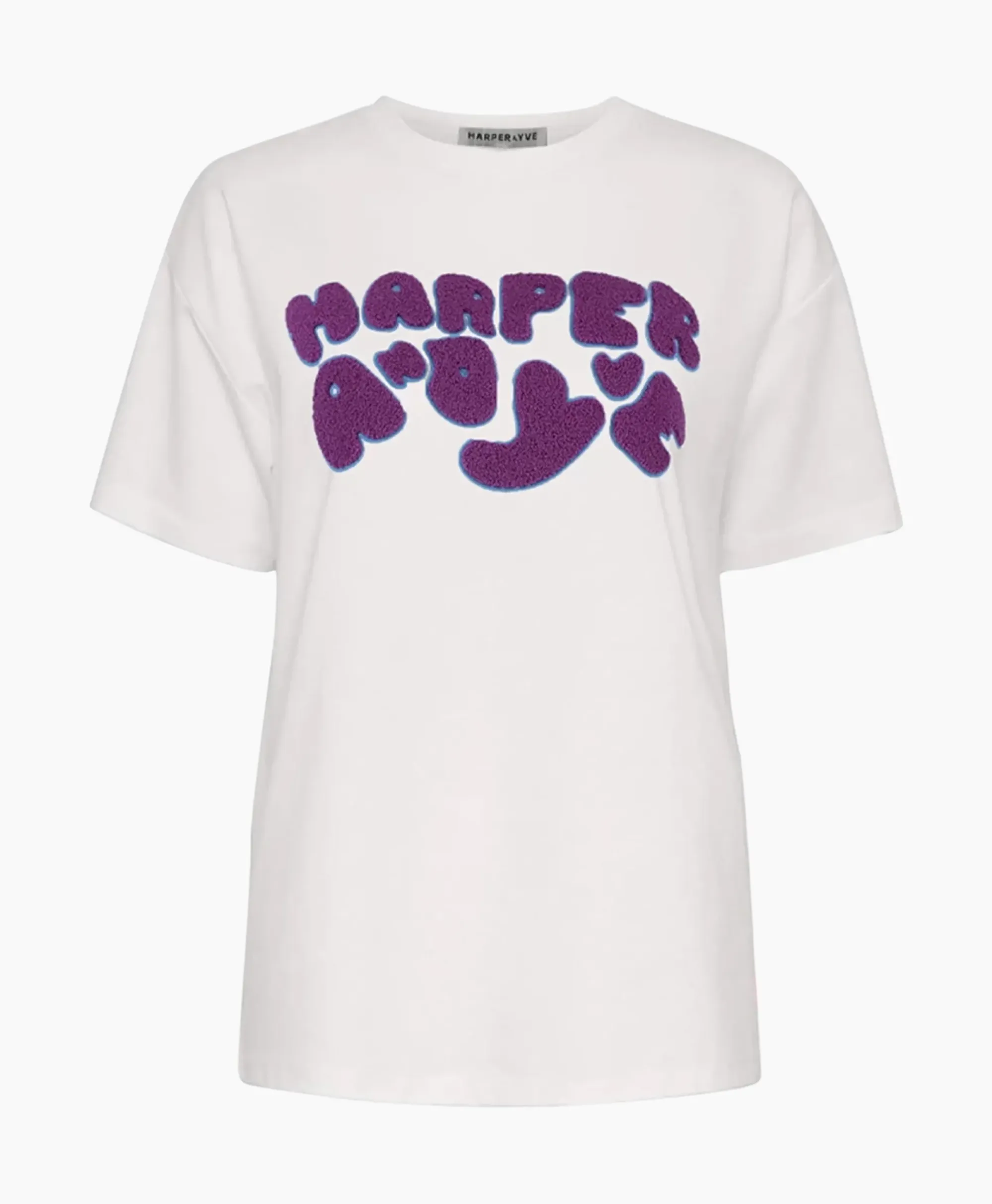 T-Shirts & Tops^Harper & Yve Harper & Yve T-Shirt Korte Mouw Logo-Ss Off White