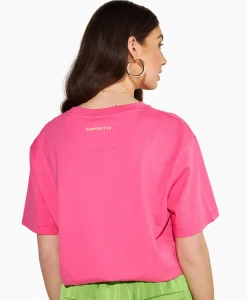 T-Shirts & Tops^Harper & Yve Harper & Yve T-Shirt Korte Mouw Tropical-Ss Roze