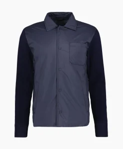 Jassen^Herno Jack Camicia In Nuage Imbottito E Mag Donker Blauw