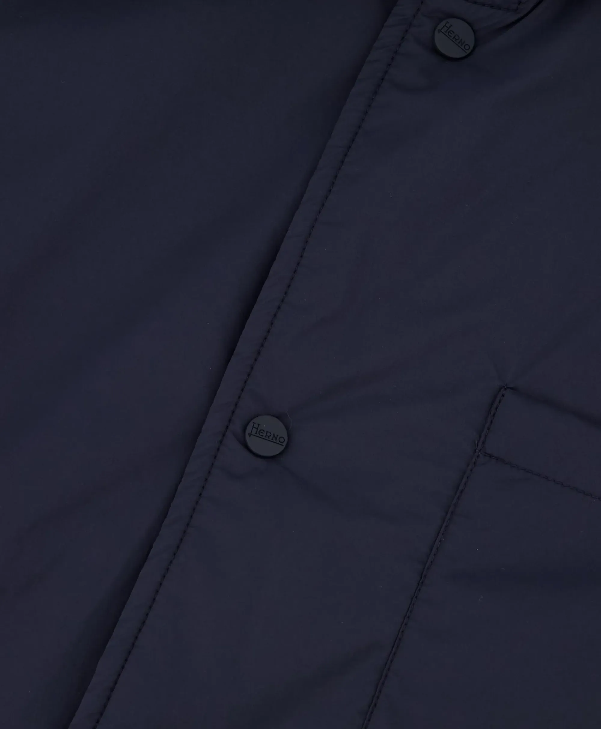 Jassen^Herno Jack Camicia In Nuage Imbottito E Mag Donker Blauw