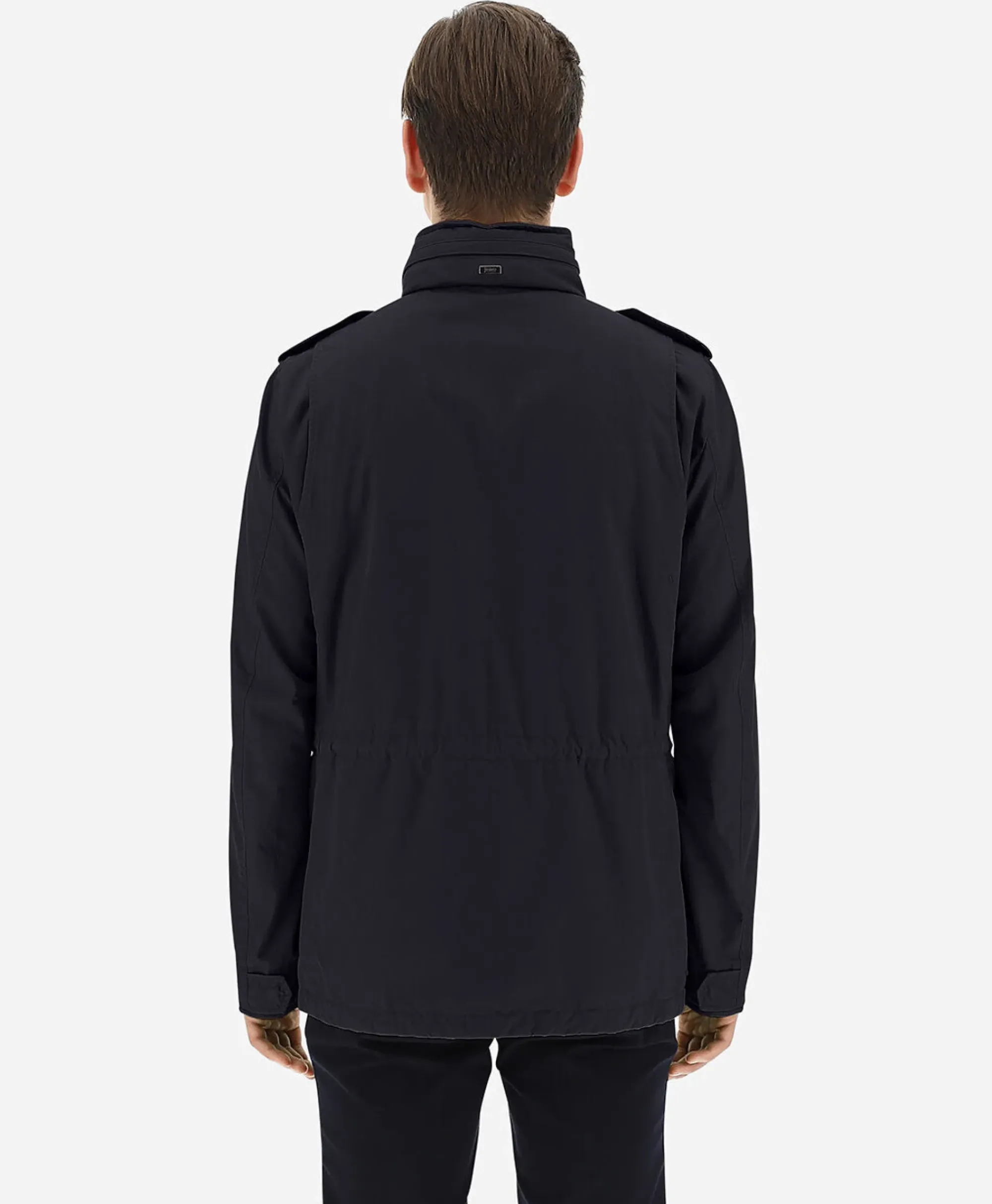 Jassen^Herno Jack Field Capo Lavato Blauw