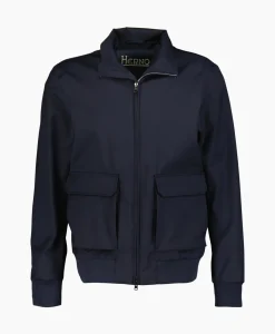 Jassen^Herno Jack Woven Jacket Blauw