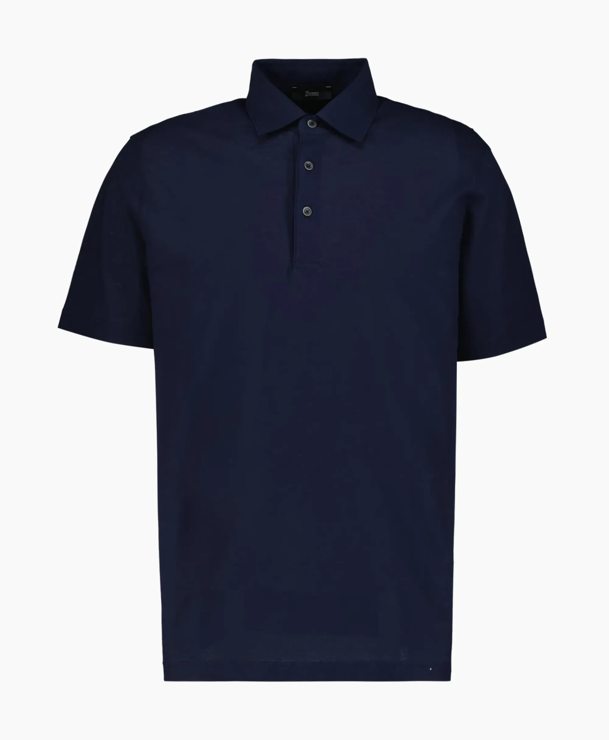 Polo's^Herno Polo Knitted Blauw
