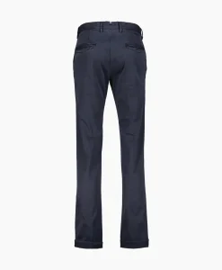 Broeken^Incotex Pantalon 17S100-9664A Donker Blauw