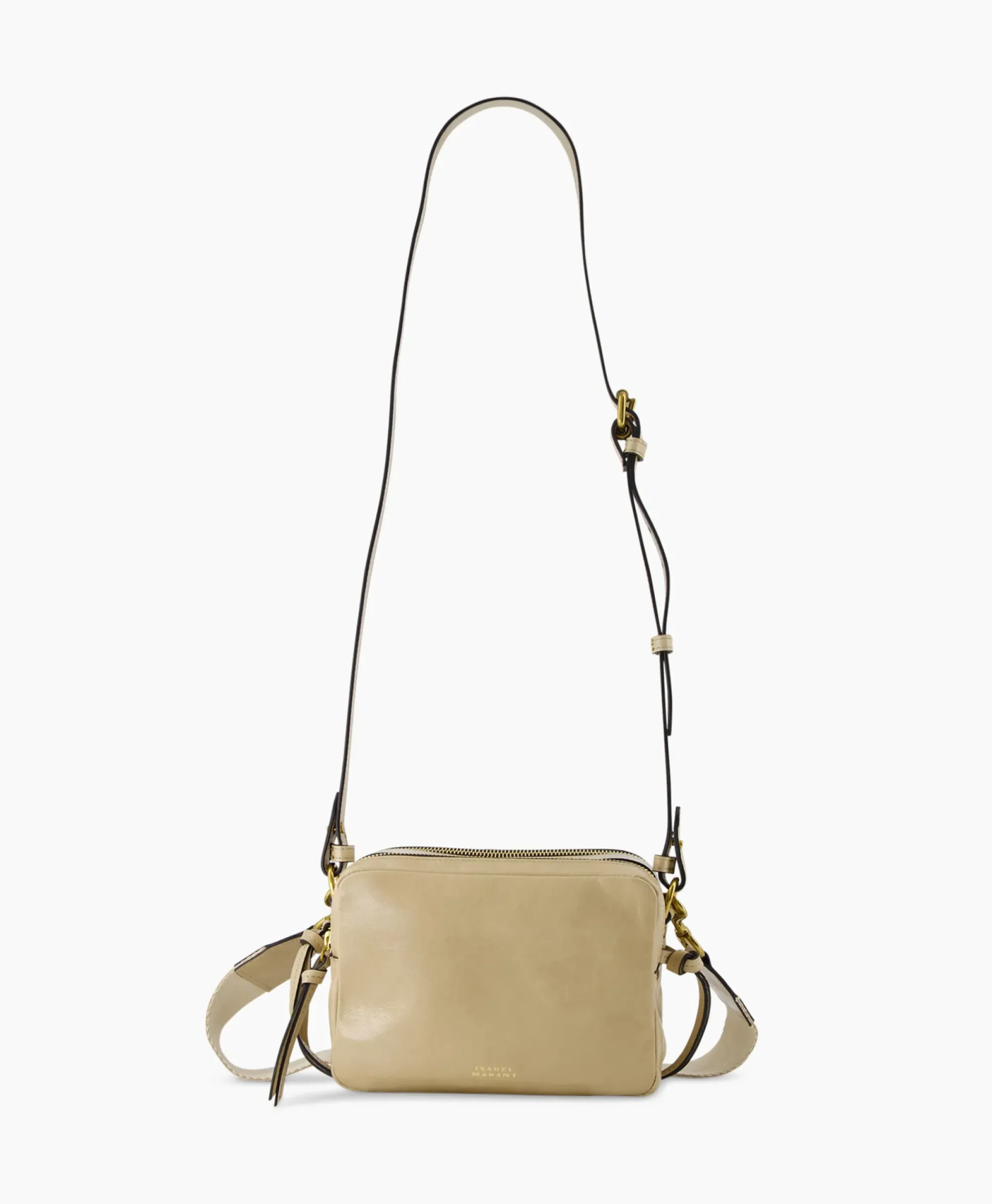 Tassen^Isabel Marant Crossbody Tas Wardy Camera-Gb Zand