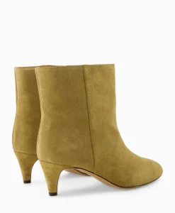 Laarzen^Isabel Marant Enkellaars Daxi-Ga Taupe