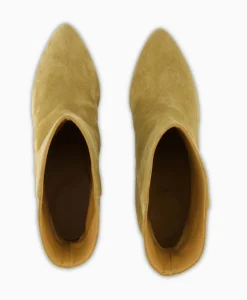 Laarzen^Isabel Marant Enkellaars Daxi-Ga Taupe