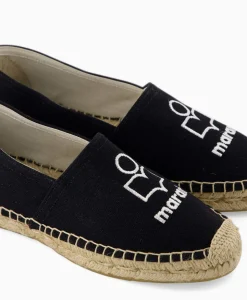 Instappers^Isabel Marant Espadrille Canae-Gc Zwart