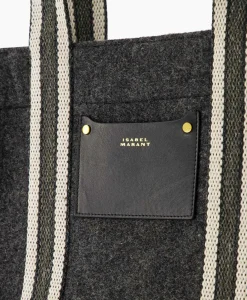Tassen^Isabel Marant Schouder / Hand Tas Aruba Small-Gb Grijs