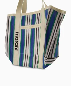 Tassen^Isabel Marant Shopper Darwen Blauw