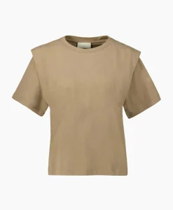 T-Shirts & Tops^Isabel Marant T-Shirt Korte Mouw Zelitos-Ga Khaki