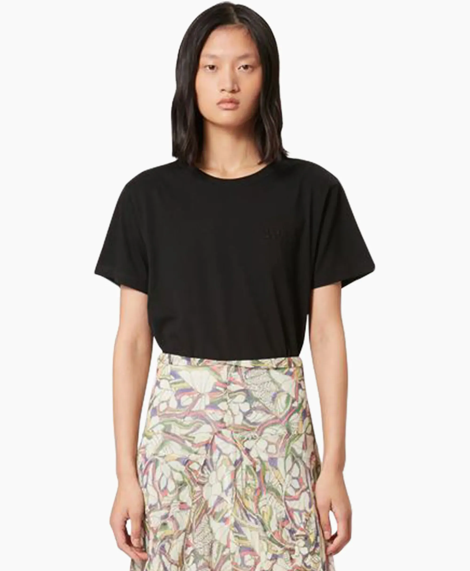 T-Shirts & Tops^Isabel Marant T-Shirt Korte Mouw Vidal-Gz Zwart