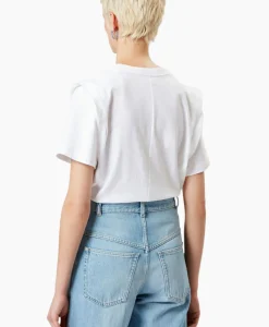 T-Shirts & Tops^Isabel Marant T-Shirt Korte Mouw Zelitos-Ga Wit