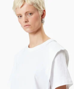 T-Shirts & Tops^Isabel Marant T-Shirt Korte Mouw Zelitos-Ga Wit