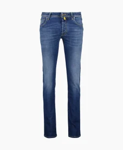Broeken^Jacob Cohen Jeans Pant 5 Pkt Slim Fit Nick Blauw