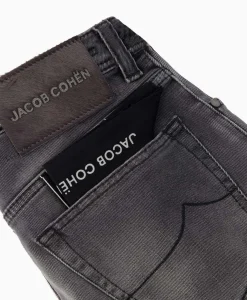 Broeken^Jacob Cohen Jeans Pant 5 Pkt Slim Fit Nick Grijs