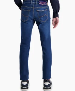 Broeken^Jacob Cohen Jeans 5 Pkt Slim Fit Nick Ltd Blauw