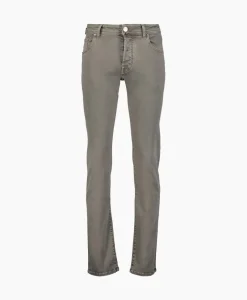 Broeken^Jacob Cohen Jeans 5 Pkt Super Slim Fit Nick Grijs