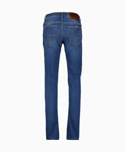 Broeken^Jacob Cohen Jeans 5 Pkt Super Slim Fit Nick Blauw
