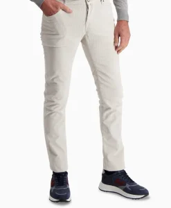 Broeken^Jacob Cohen Jeans 5-Pocket Nick Slim Off White