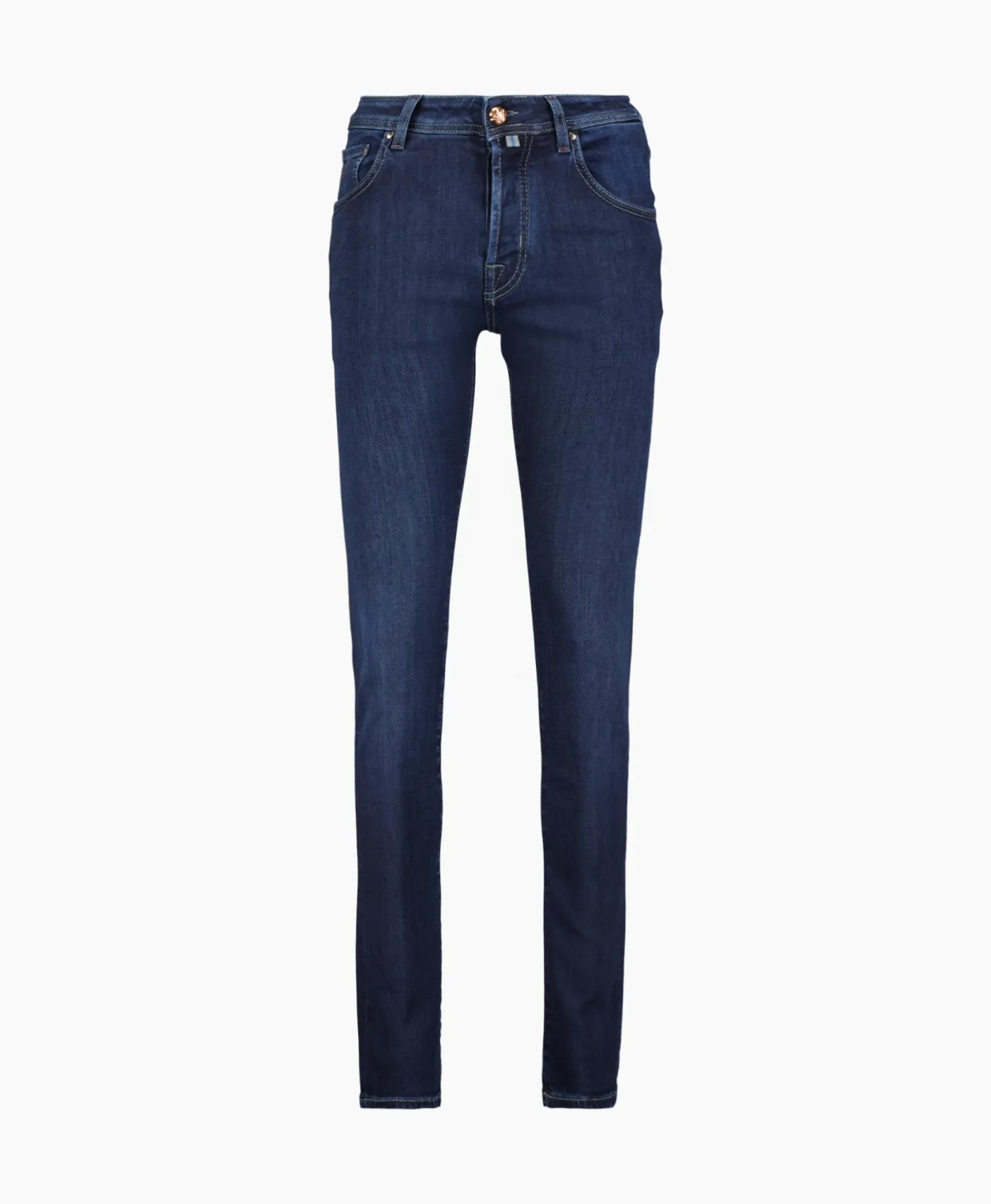 Broeken^Jacob Cohen Jeans 5-Pocket Nick Slim Donker Blauw