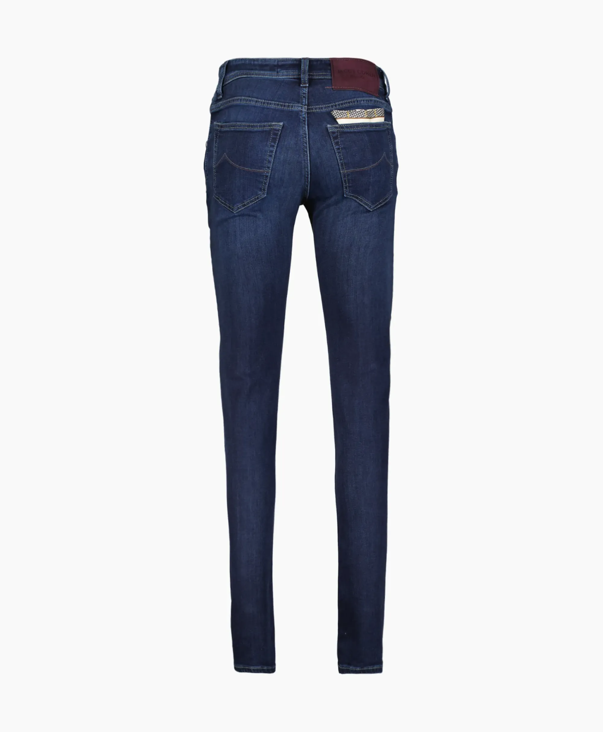 Broeken^Jacob Cohen Jeans 5-Pocket Nick Slim Donker Blauw