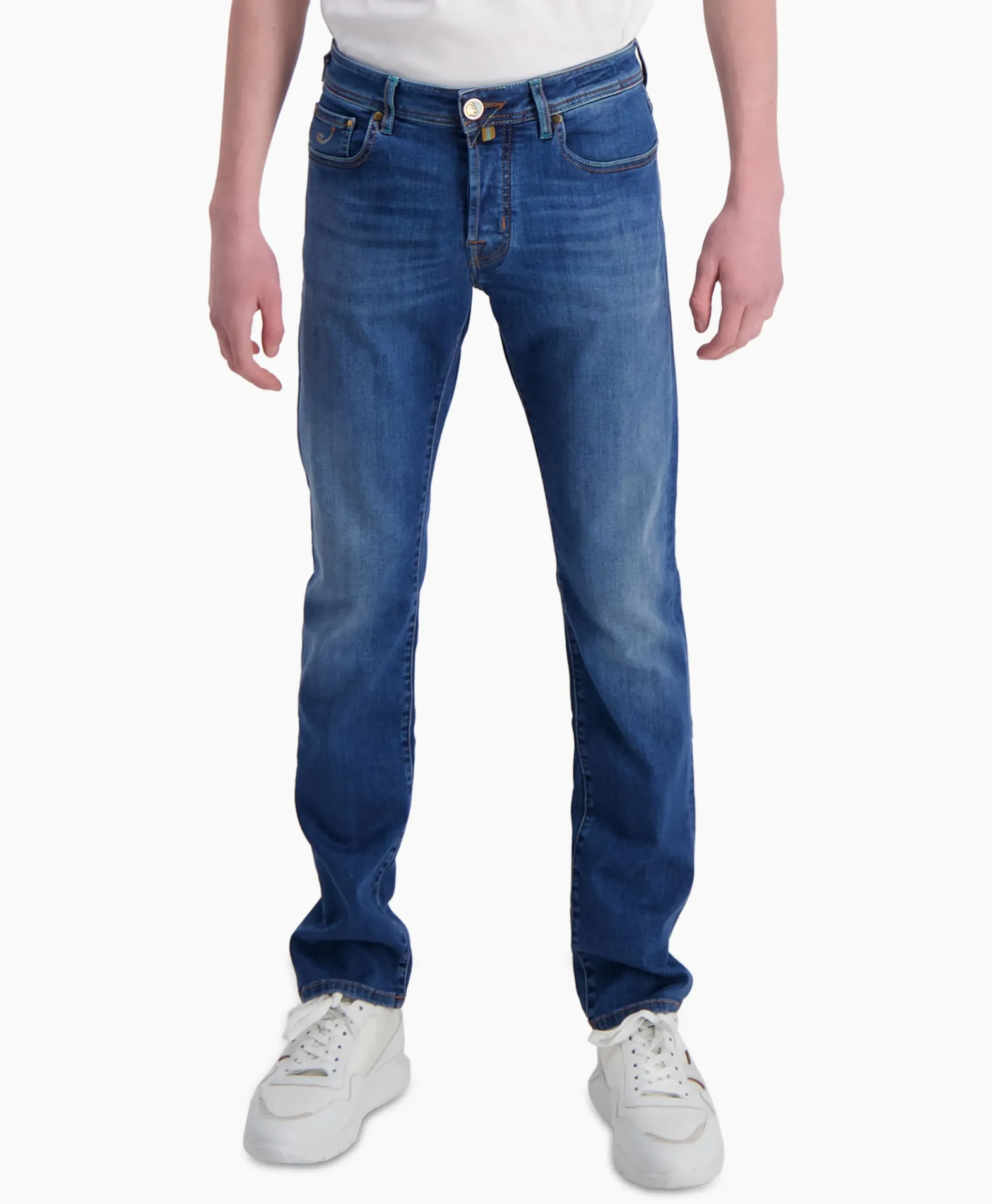 Broeken^Jacob Cohen Jeans Slim Fit Bard Blauw