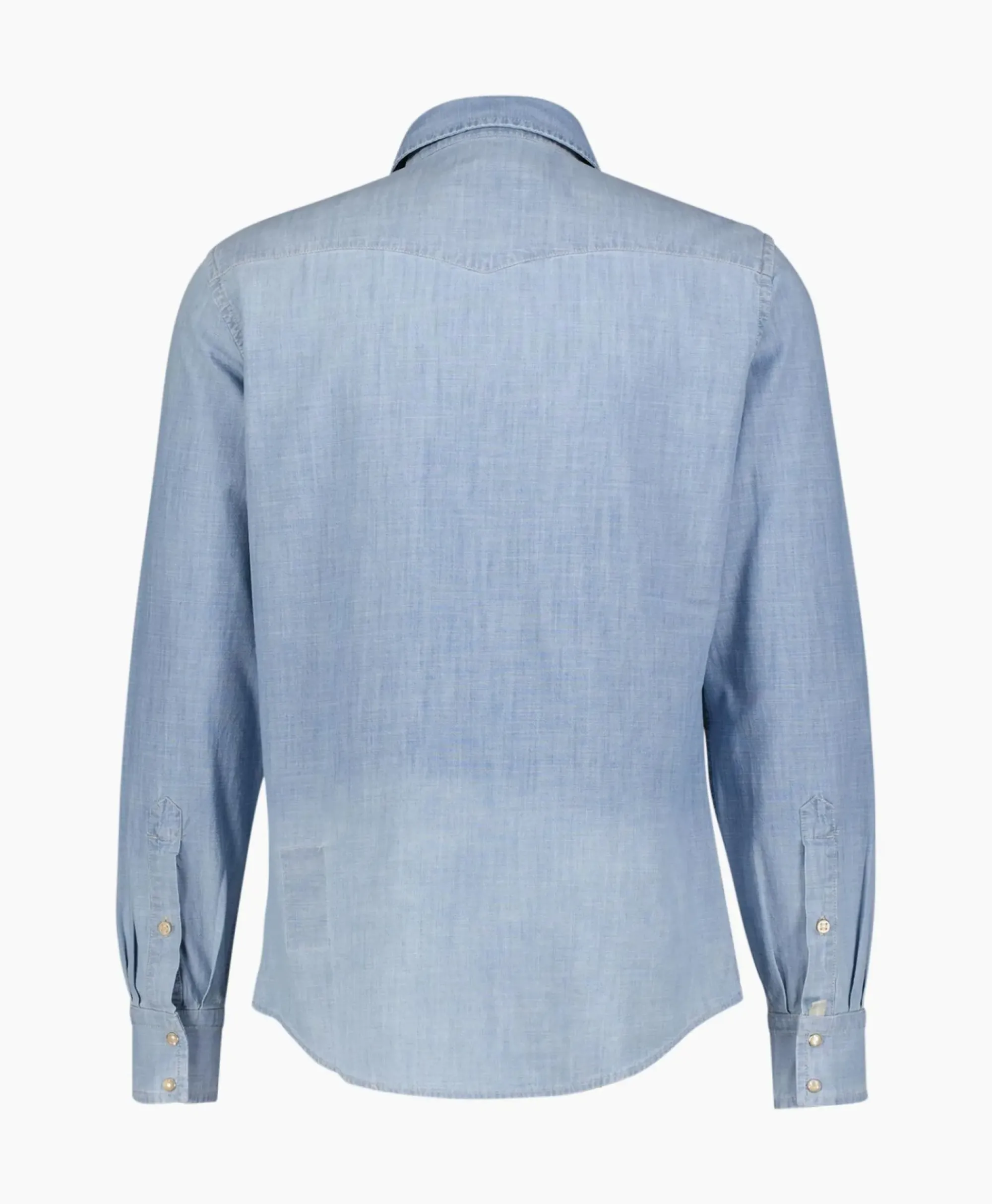 Overhemden^Jacob Cohen Overhemd Western Blauw