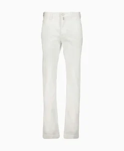 Broeken^Jacob Cohen Pantalon Slim Fit Bobby Off White