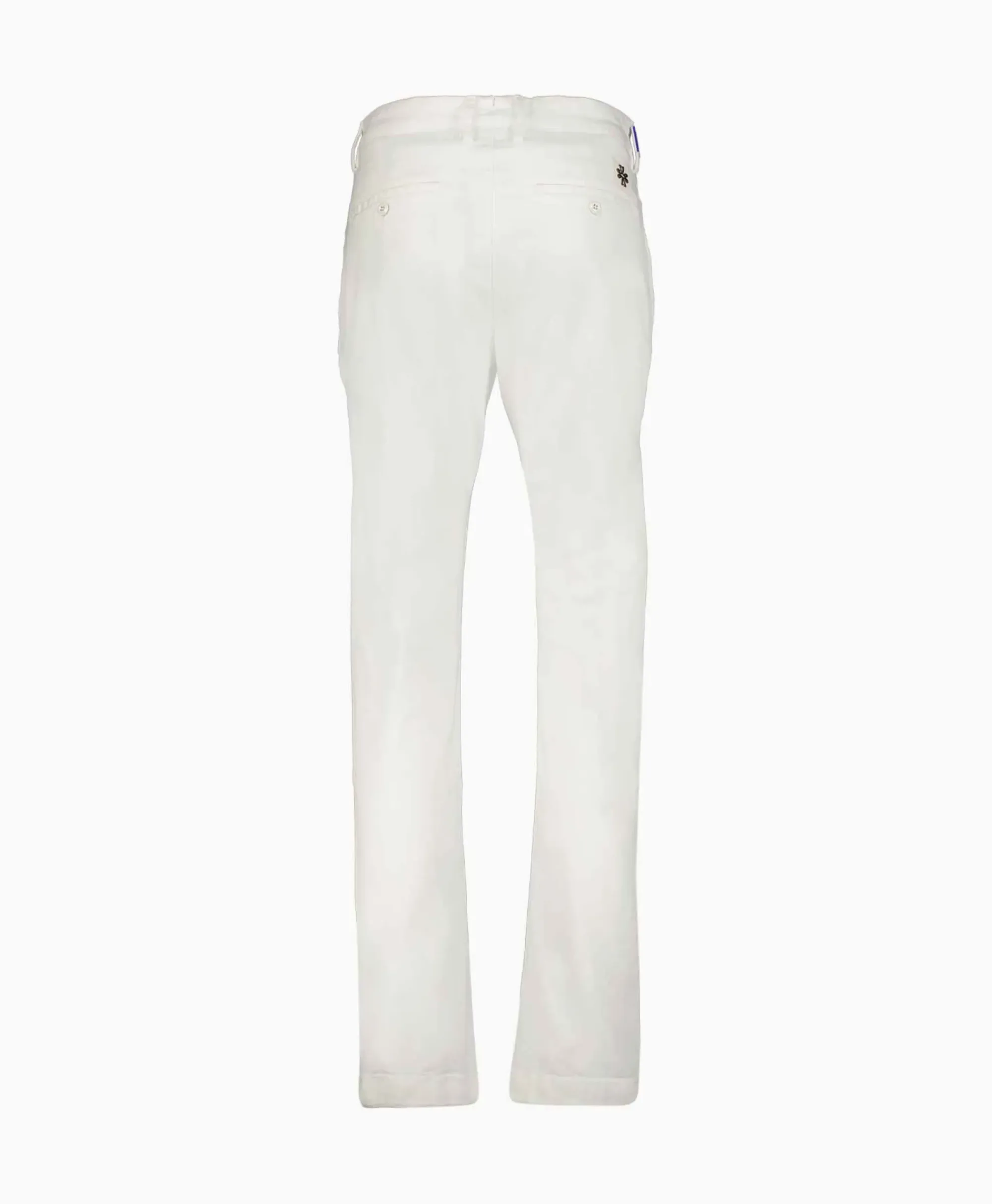Broeken^Jacob Cohen Pantalon Slim Fit Bobby Off White