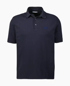 Polo's^Jacob Cohen Polo M/C Dettagli Con Popeline Donker Blauw